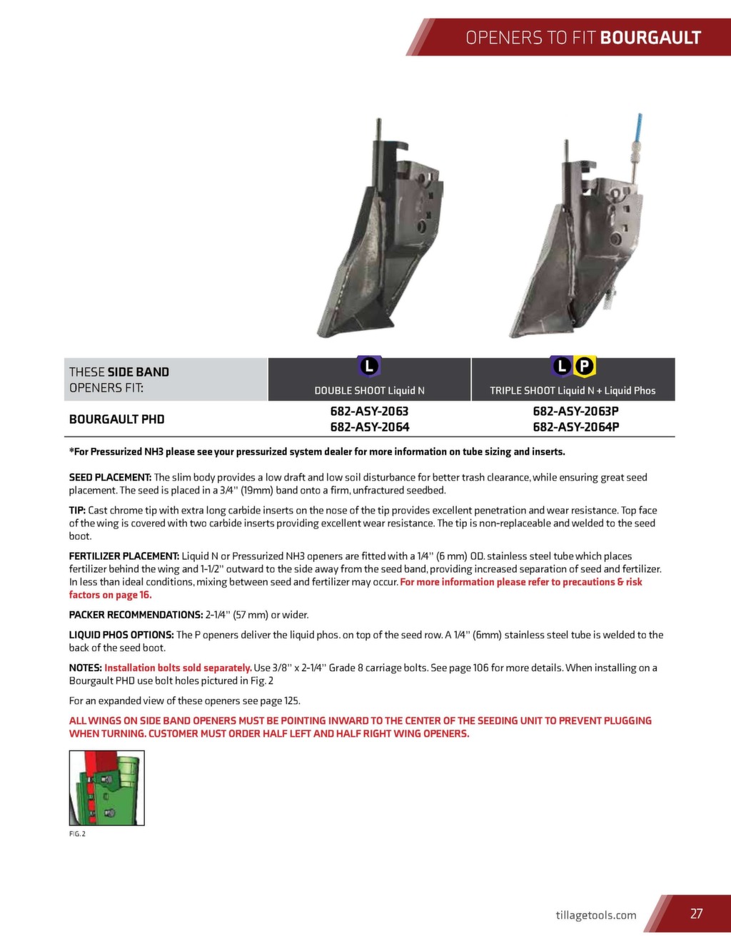 2020 Product Catalogue Bourgault Tillage Tools